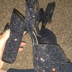 Sparkly High heels